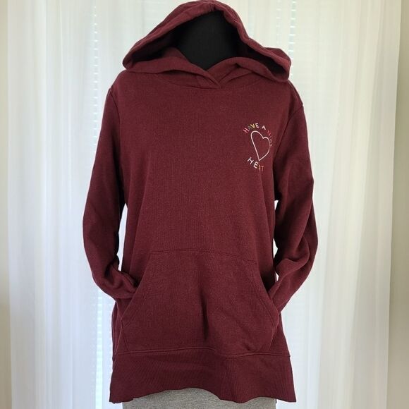 Old Navy "Have a Nice Heart" Hoodie - Picture 1 of 6